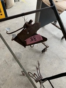 lot 38 image: Vintage garden plow
