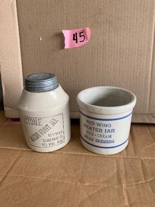 lot 45 image: Redwing beater jar and more