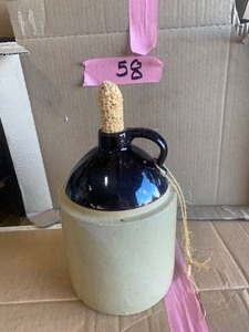 lot 58 image: RW brown jug