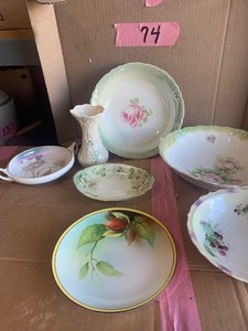 lot 74 image: Noritake, Prussin, Haegar misc glassware