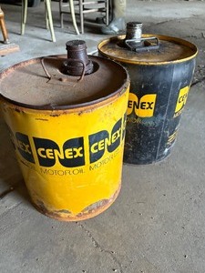 lot 131 image: 2 Cenex cans
