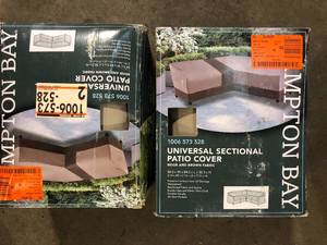 lot 55 image: Lot of Assorted Patio Covers  Various Models and Conditions Customer Returns See Pictures