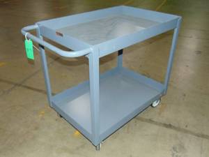 lot 9 image: Welded Steel Cart 36 x 24 x 35