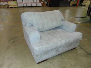 lot 50 image: Over Sized Chair Over Stuffed 48X42X36