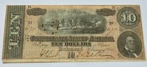 1864 Ten Dollar Bill