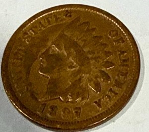 lot 35 image: 1897 Indian Head Penny