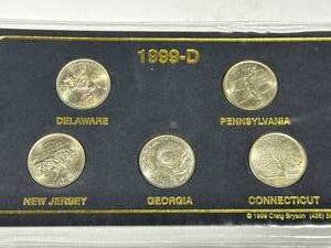 lot 43 image: 1999 State Coin Set