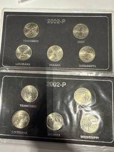 lot 45 image: 2002-P State Coin Sets