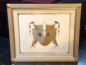 lot 13 image: Ert Signed Limited Edition Serigraph Sisters 241300 Framed Art