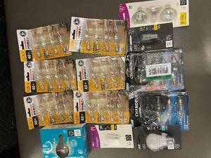 lot 27 image: Assorted Light Bulb Collection including Sylvania, Ecosmart, and Feit Electric