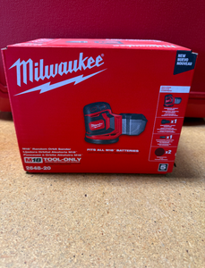 lot 27 image: Milwaukee M18 18V Lithium-Ion Cordless 5 in. Random Orbit Sander BRAND NEW 2648-20 MSRP $149