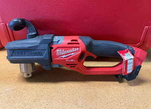 lot 29 image: Milwaukee M18 FUEL GEN II 18V Lithium-Ion Brushless Cordless 12 in. Hole Hawg Right Angle Drill BRAND NEW 2807-20 MSRP $299