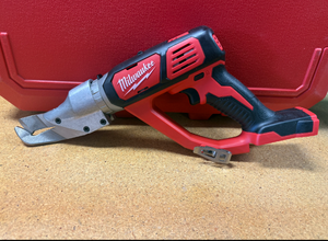 lot 51 image: Milwaukee M18 18-Volt Lithium-Ion Cordless 18-Gauge Single Cut Metal Shear BRAND NEW 2637-20 MSRP $349