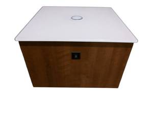 lot 34 image: Wireless & Wired Charging Accent Table