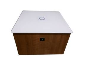 lot 37 image: Wireless & Wired Charging Accent Table