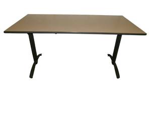 lot 52 image: 3 Tables with Folding Legs 1 with Wheels