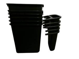 lot 90 image: 5 Waste Baskets & 5 Side Attachments