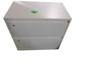 lot 92 image: Steelcase File Cabinet with Keys