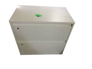 lot 94 image: Steelcase File Cabinet with Keys