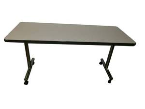 lot 104 image: Versteel Folding Table on Wheels