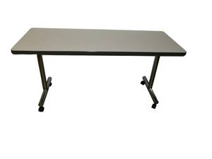 lot 105 image: Versteel Folding Table on Wheels