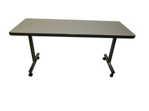 lot 107 image: Versteel Folding Table on Wheels