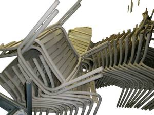 lot 161 image: Tons of Patio Furniture  Loungers  Tables  Chairs