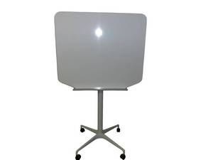 lot 195 image: Double Sided Whiteboard on Wheels