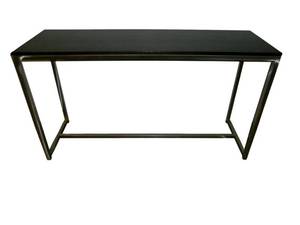 lot 200 image: Table with Stainless Steel Legs and Frame