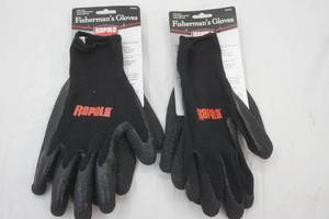 lot 6 image: 2 Pair Rapala Gloves Size XL NEW