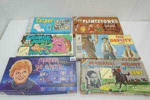 lot 18 image: Vintage Board Games 1960s