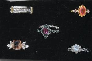 lot 28 image: Fashion Jewelry Rings (NEW)