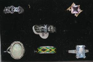 lot 31 image: Fashion Jewelry Rings (NEW)