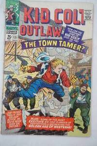 lot 41 image: Vintage Marvel Comic KID COLT OUTLAW #131. 1966.