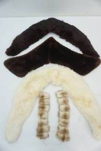 lot 74 image: 3 fur collars