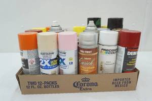 lot 137 image: Spray Paint Lot