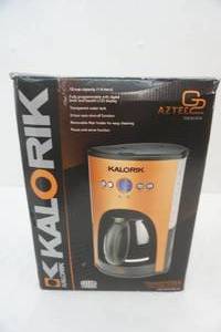 lot 143 image: Kalorik Coffee 12-Cup Coffee Maker