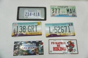 lot 145 image: License Plates