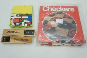 lot 175 image: Checkers, Dominoes and Other Games