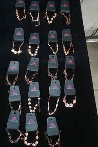 lot 218 image: Paparazzi Jewelry Lot 19ct NEW Copper Toned