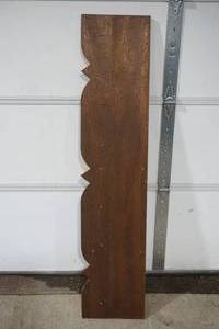 lot 258 image: Custom Wood Shelf Board (56x12x1)