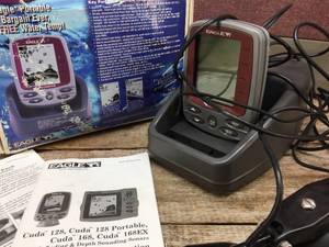 lot 166 image: Eagle Cuda 168 Portable Fish Finder - In Box