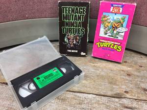 lot 179 image: 3 Ninja Turtles Collectable VHS