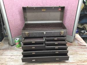 lot 238 image: Vintage Kennedy 520 Machinist Tool Box