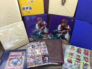 lot 283 image: Large Group MLB Baseball Cards 1980s-1990s