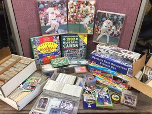 lot 284 image: More 1980s - 1990s MLB Baseball Cards - Sleeves - Bricks - Individual