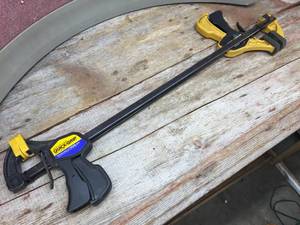 lot 291 image: 2 Quick Grip 24 Bar Clamps