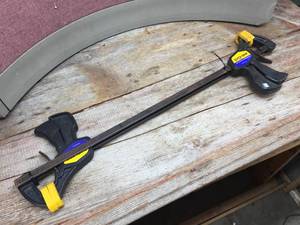 lot 294 image: Pair 24 Quick Grip Bar Clamps