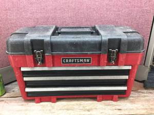 lot 354 image: Handy Craftsman Tool Box - Appears Good