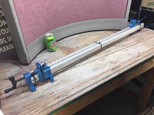 lot 121 image: 2 Rockler 36 Pipe Clamps - Nice